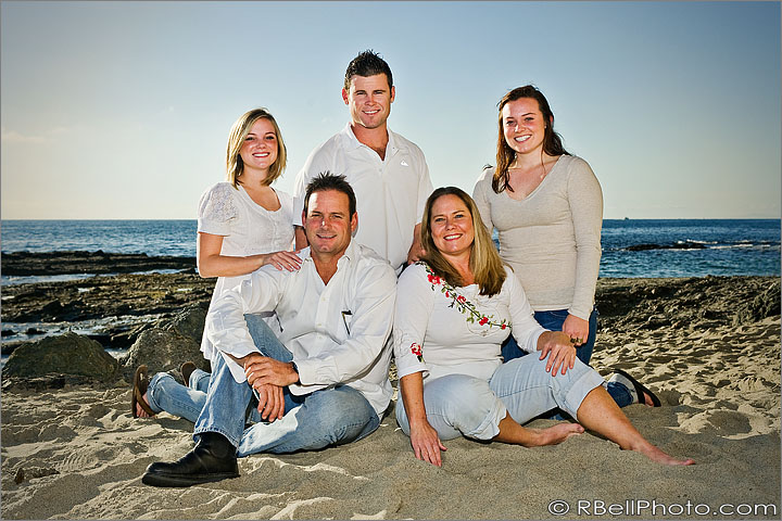 Laguna Beach Family portrait